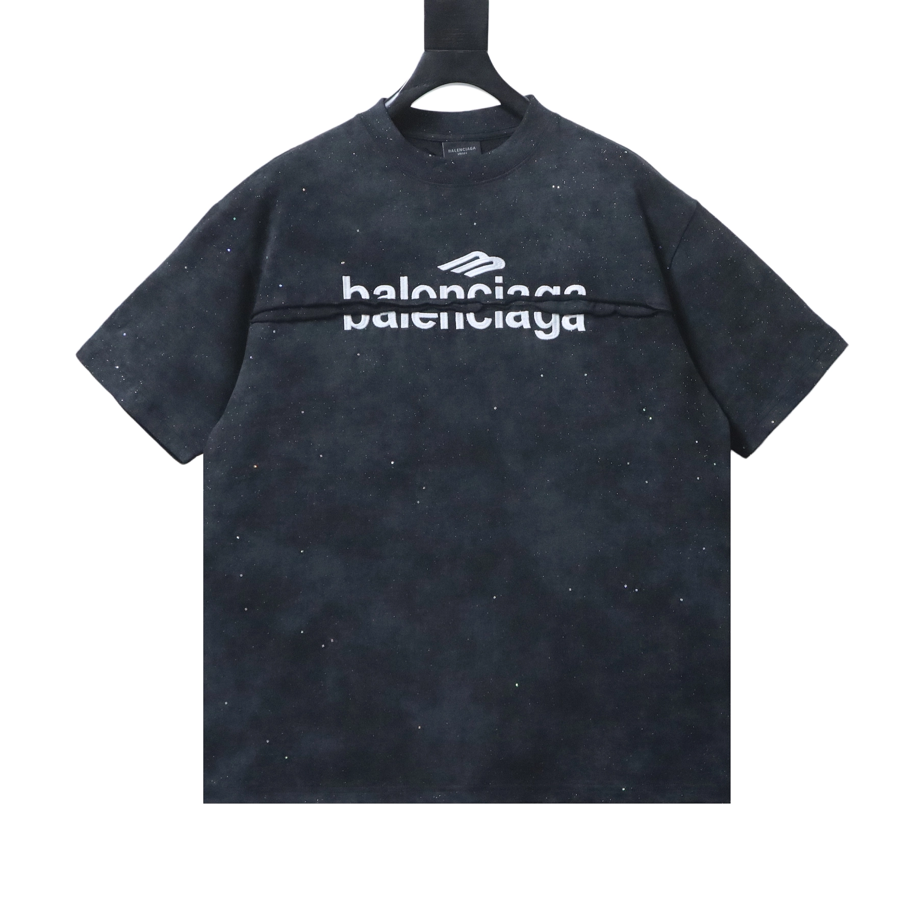 Balenciaga Gradient Starry Sky Embroidered Letter T-Shirt