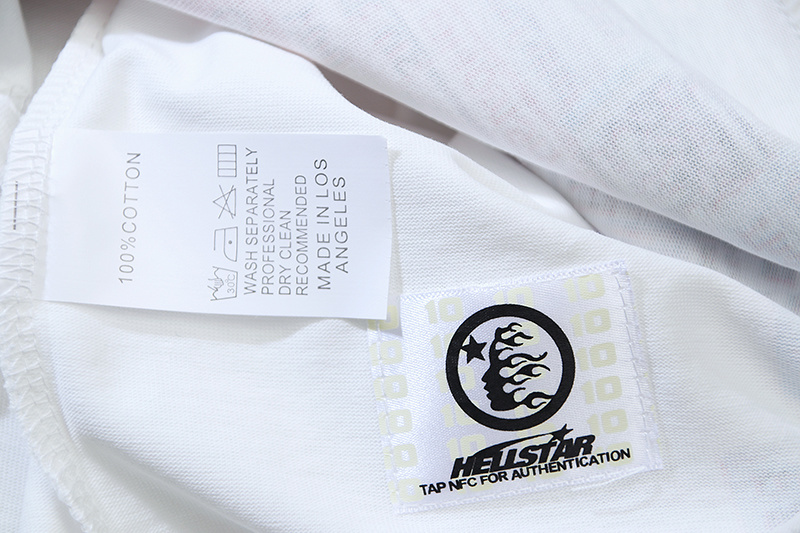 Hellstar Links Graphic T-Shirt White