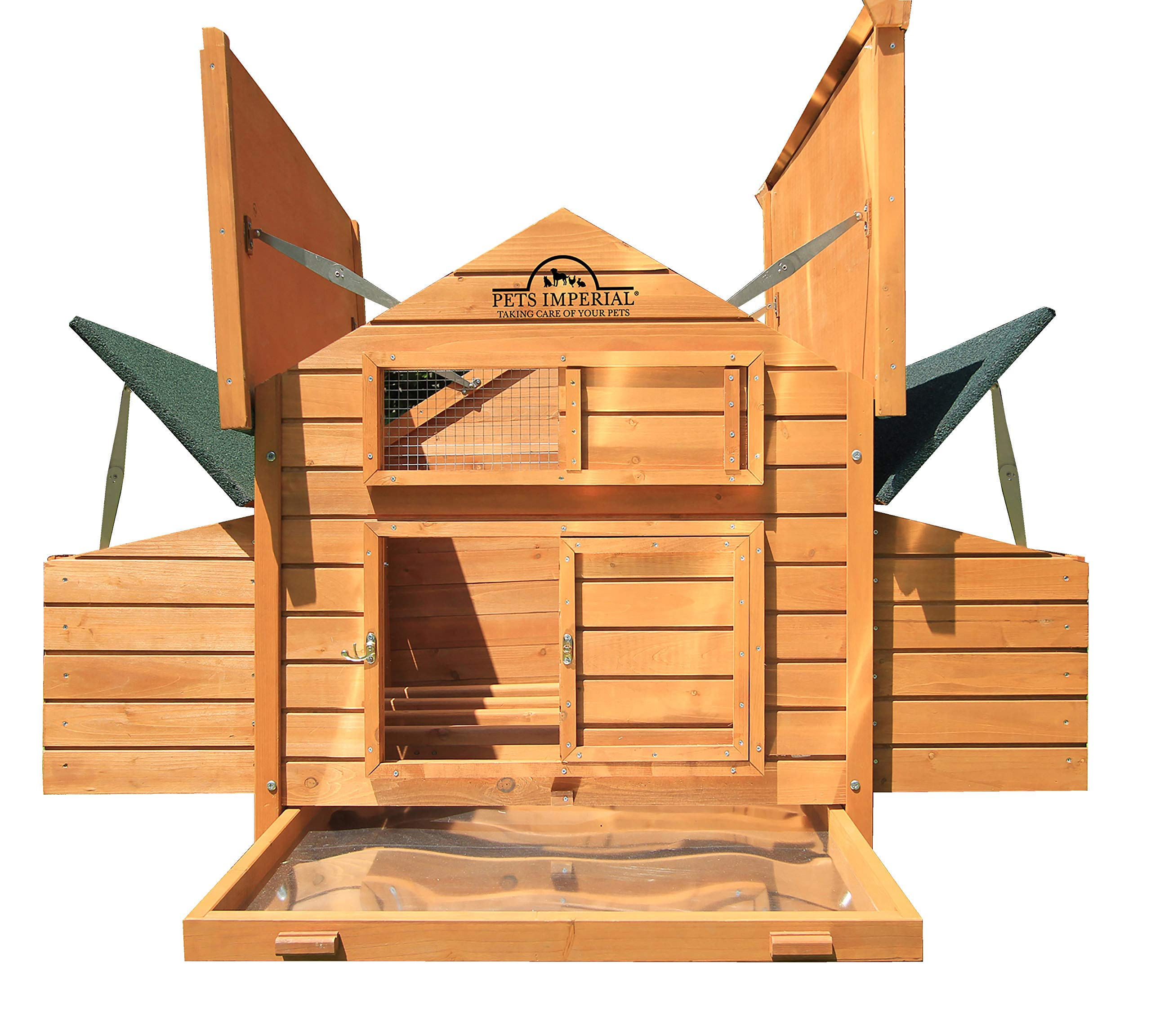 Double Savoy Large Chicken Coop with 2 Nest Boxes Suitable Up