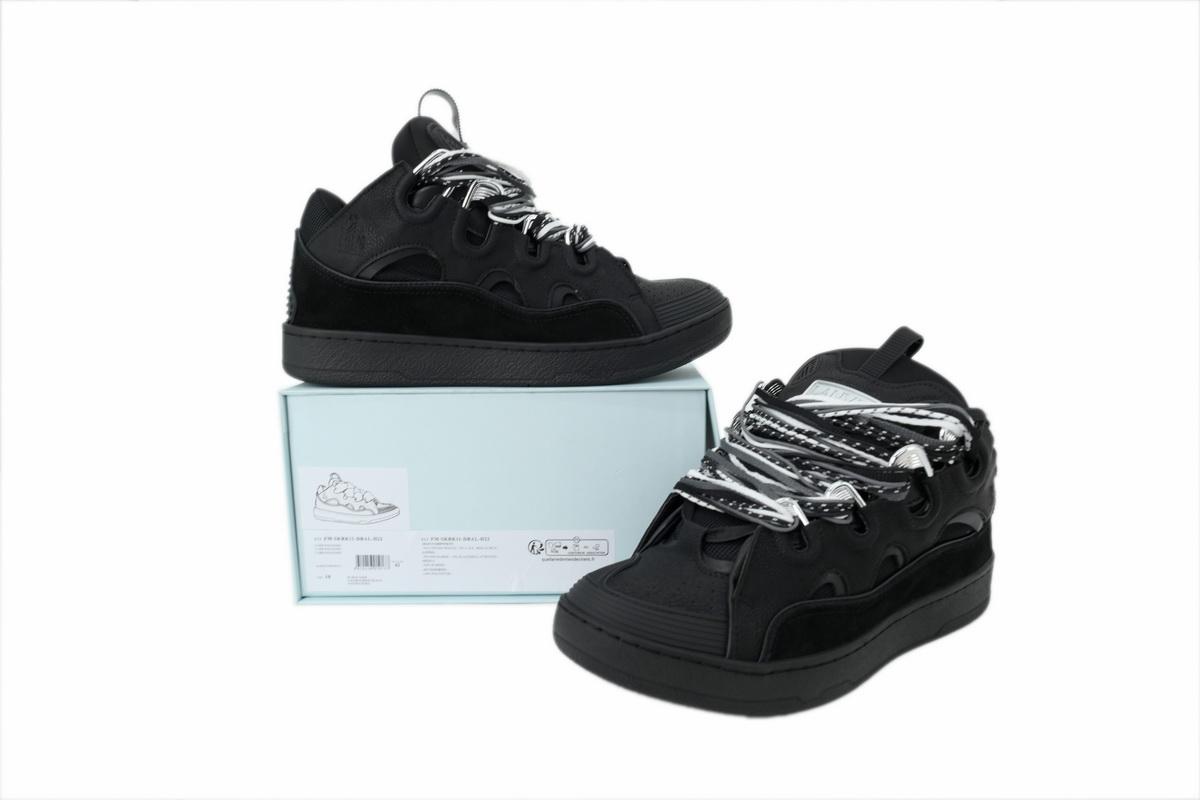 Lanvin Curb Sneakers Black