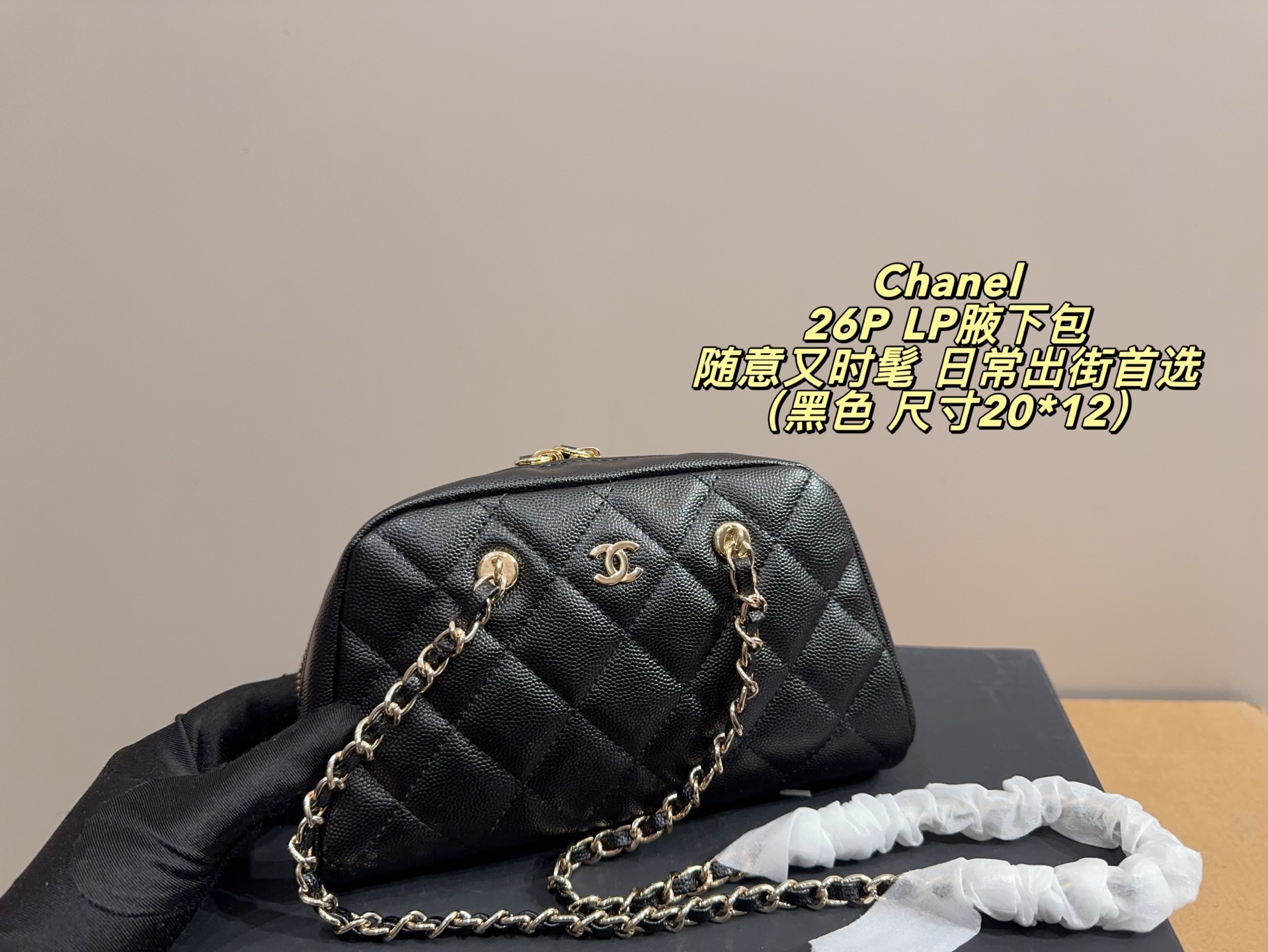 Chanel 26P Hobo Bag