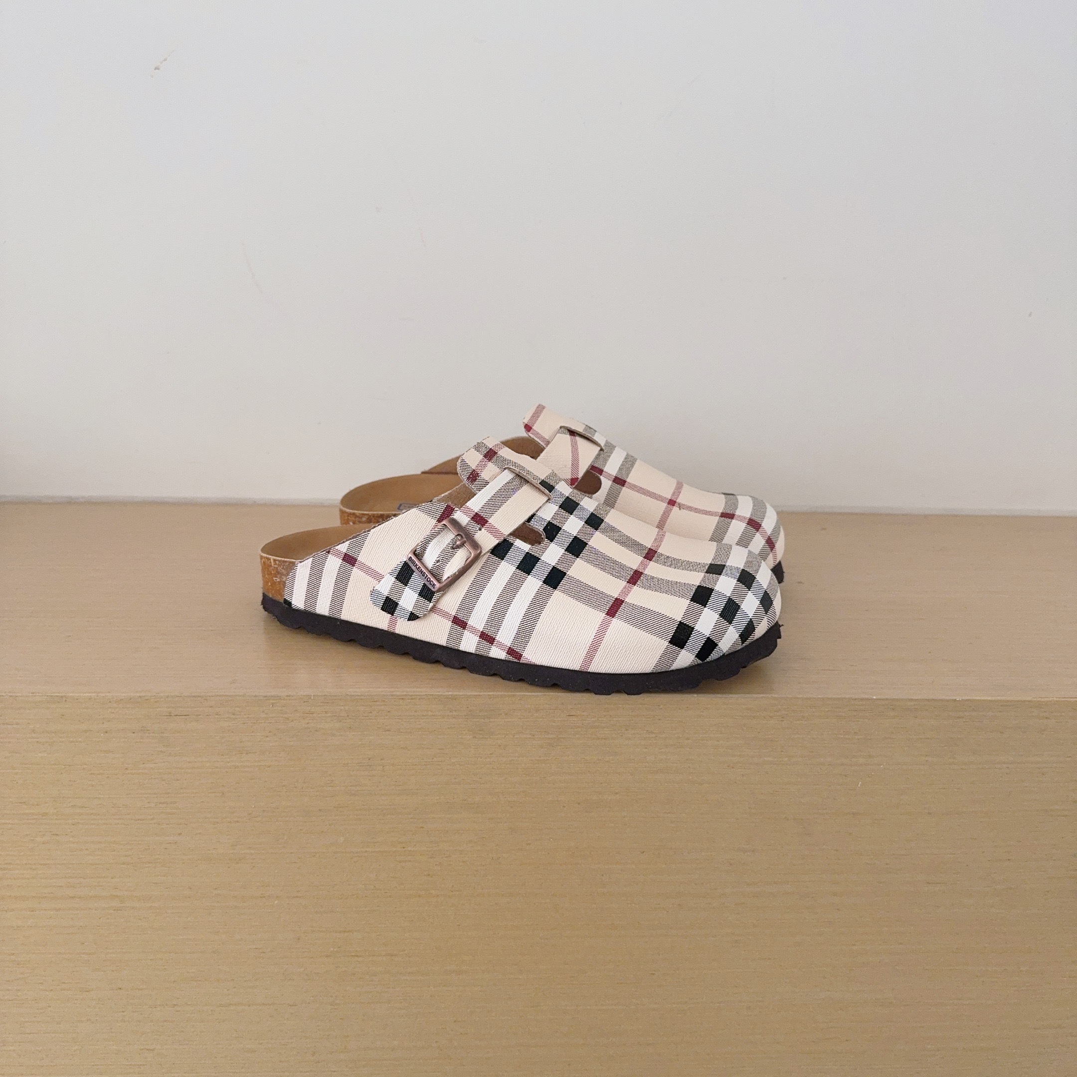 UGG Kids FF Check Birken-Style Clogs Adult And Kids