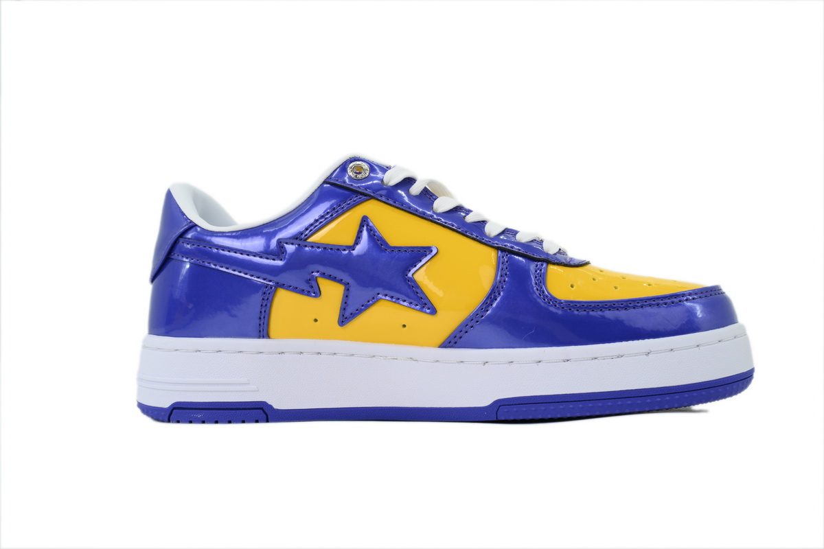 A BATHING APE BAPE Purple Yellow OZXSHM304911P