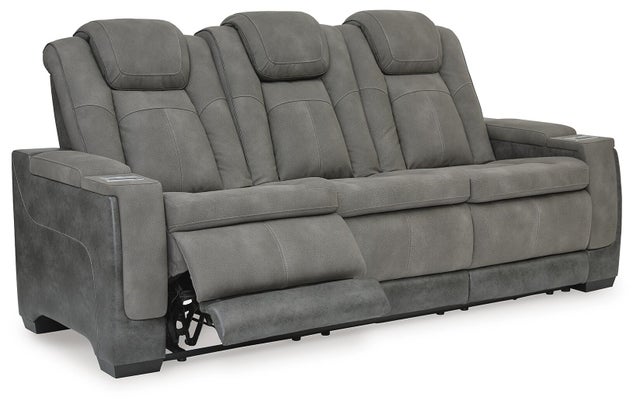 Next-Gen DuraPella Performance Fabric Dual Power Reclining Sofa