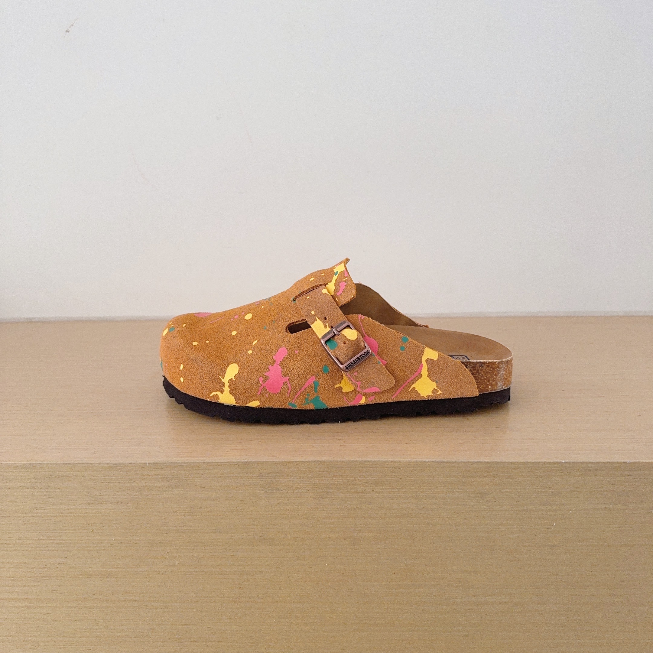 Splatter Graffiti Birken-Style Clogs