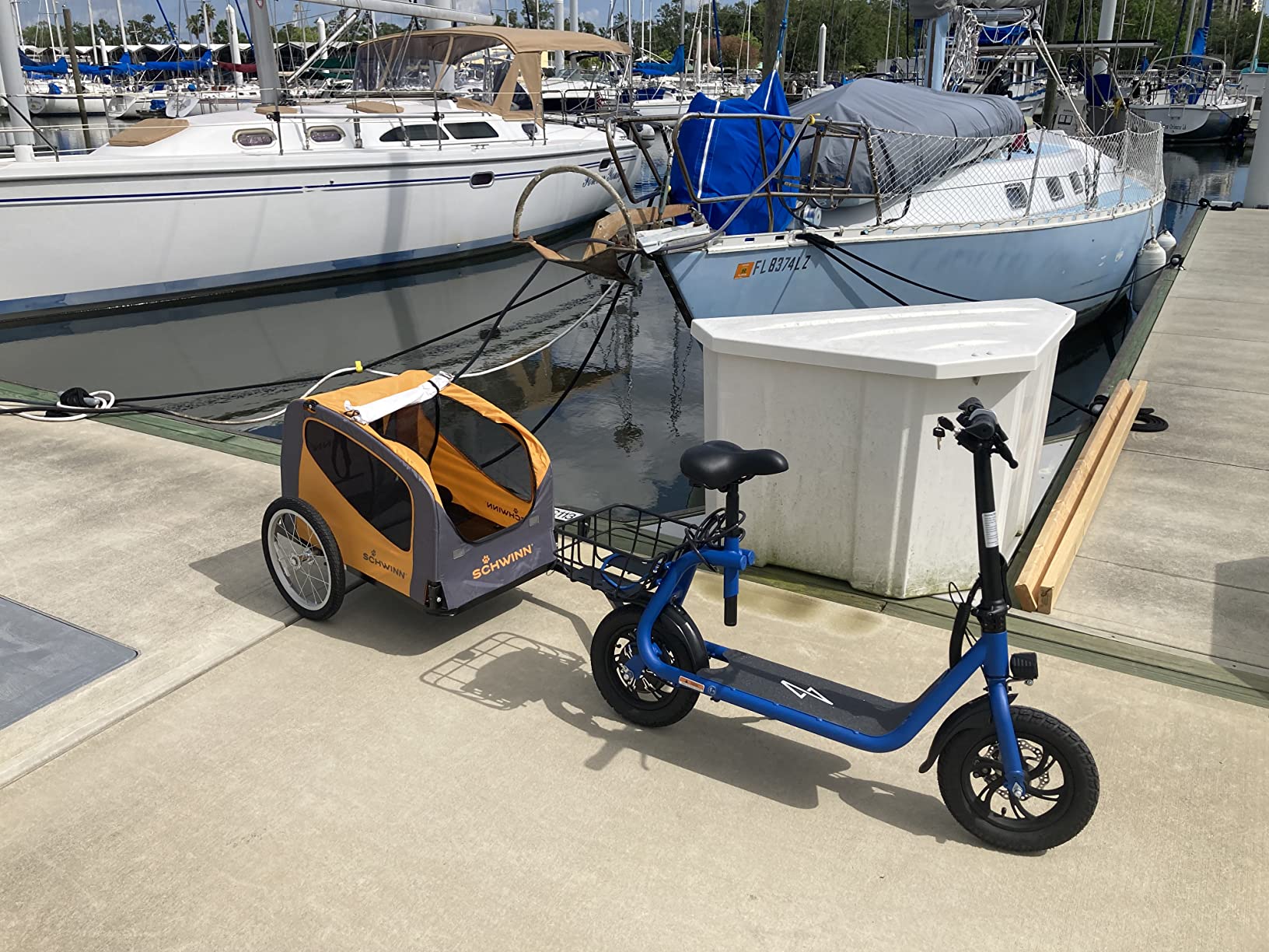 Electric Scooter for Adults - Foldable Scooter with Seat