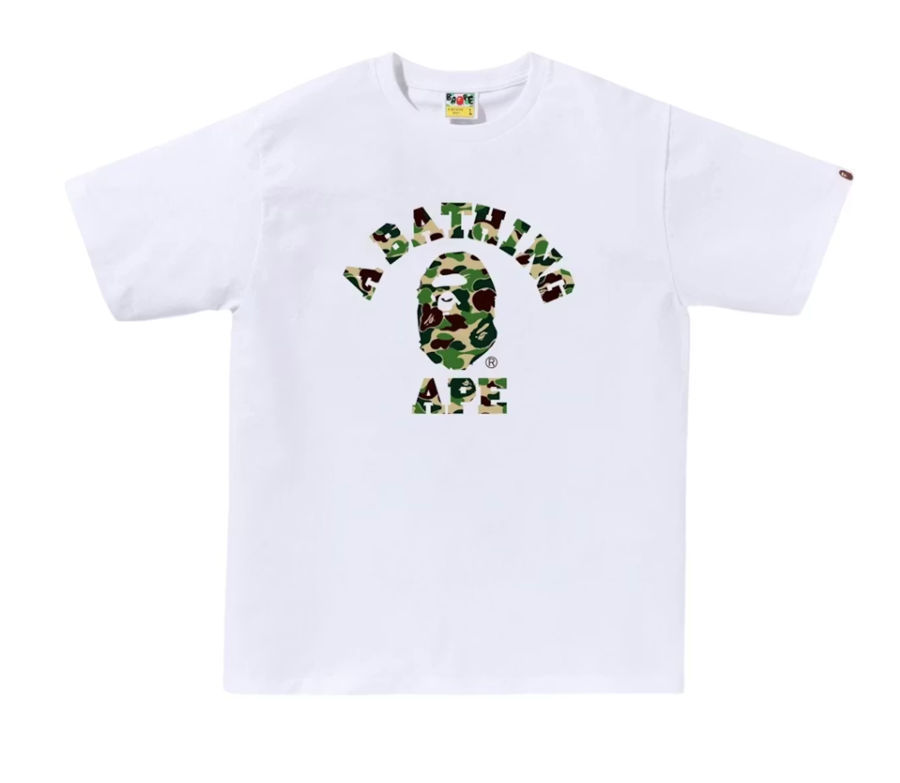 BAPE ABC Camo College Tee FW25
