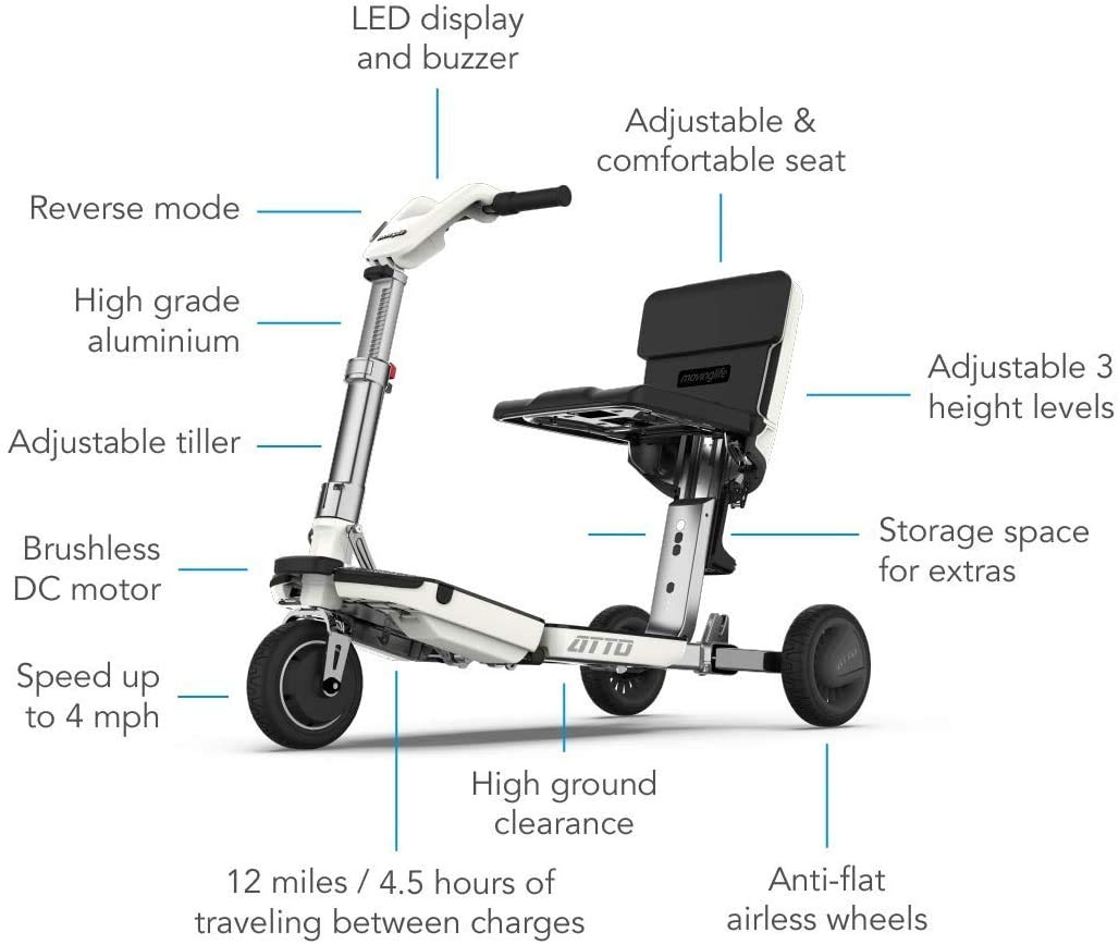 Travel Powered Mobility Scooter by MovingLife