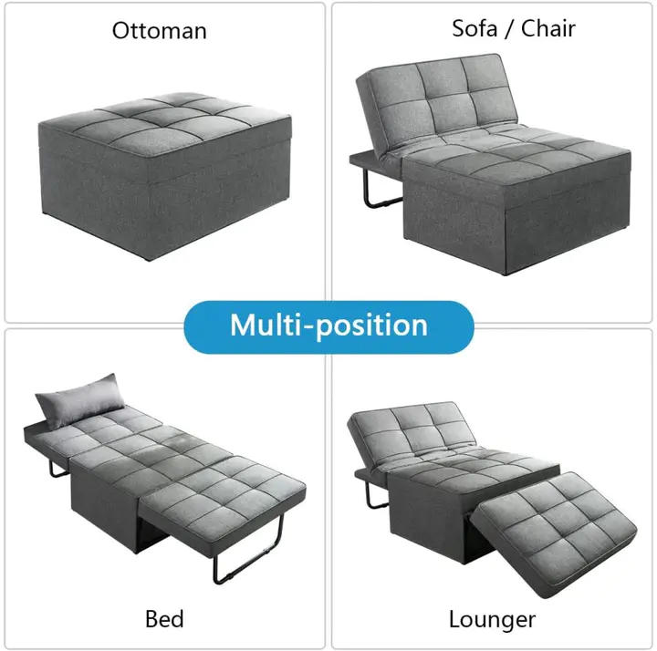 Vonanda Sofa Bed with Adjustable Sleeper for Small Room Apartment