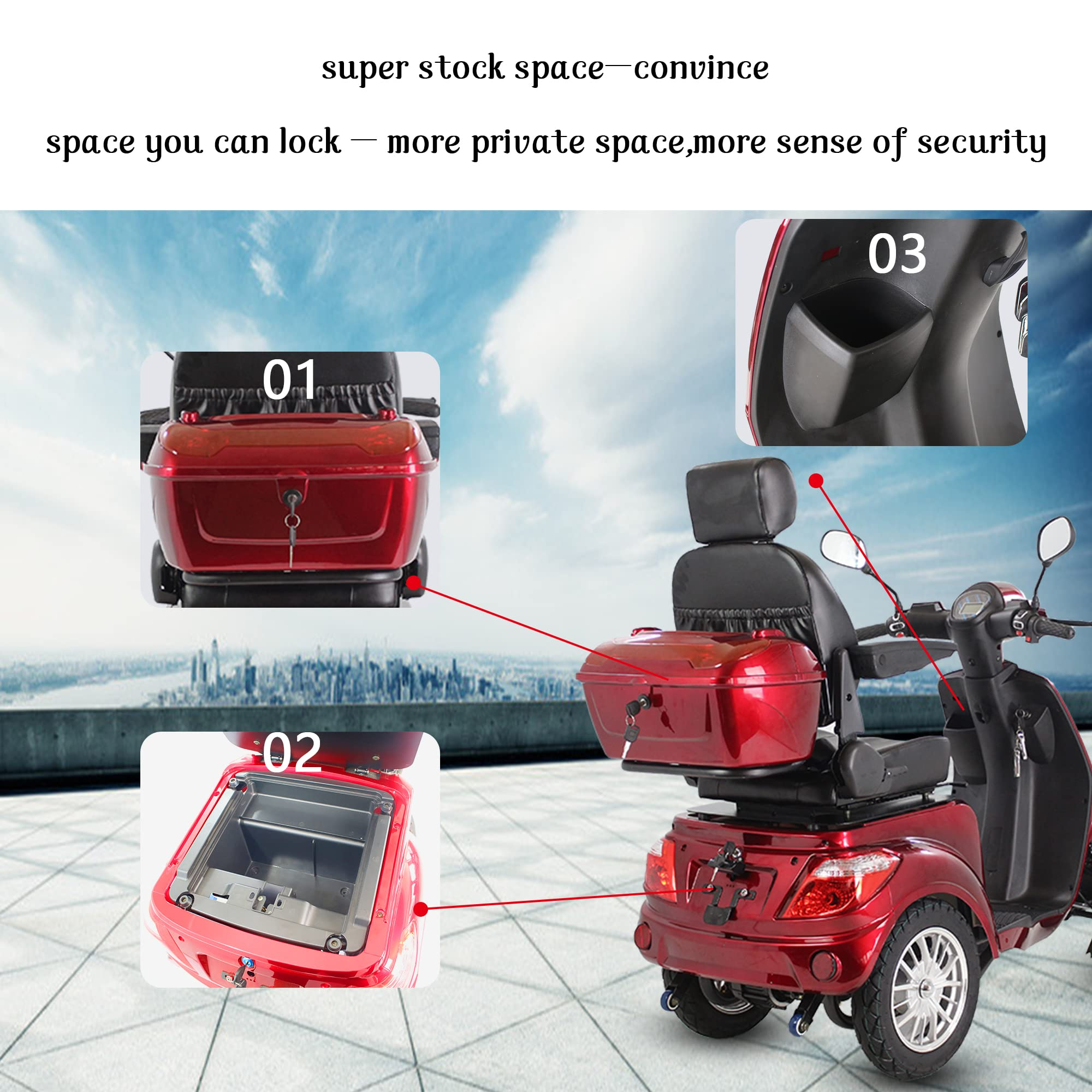 Heavy Duty Mobility Scooters for Seniors