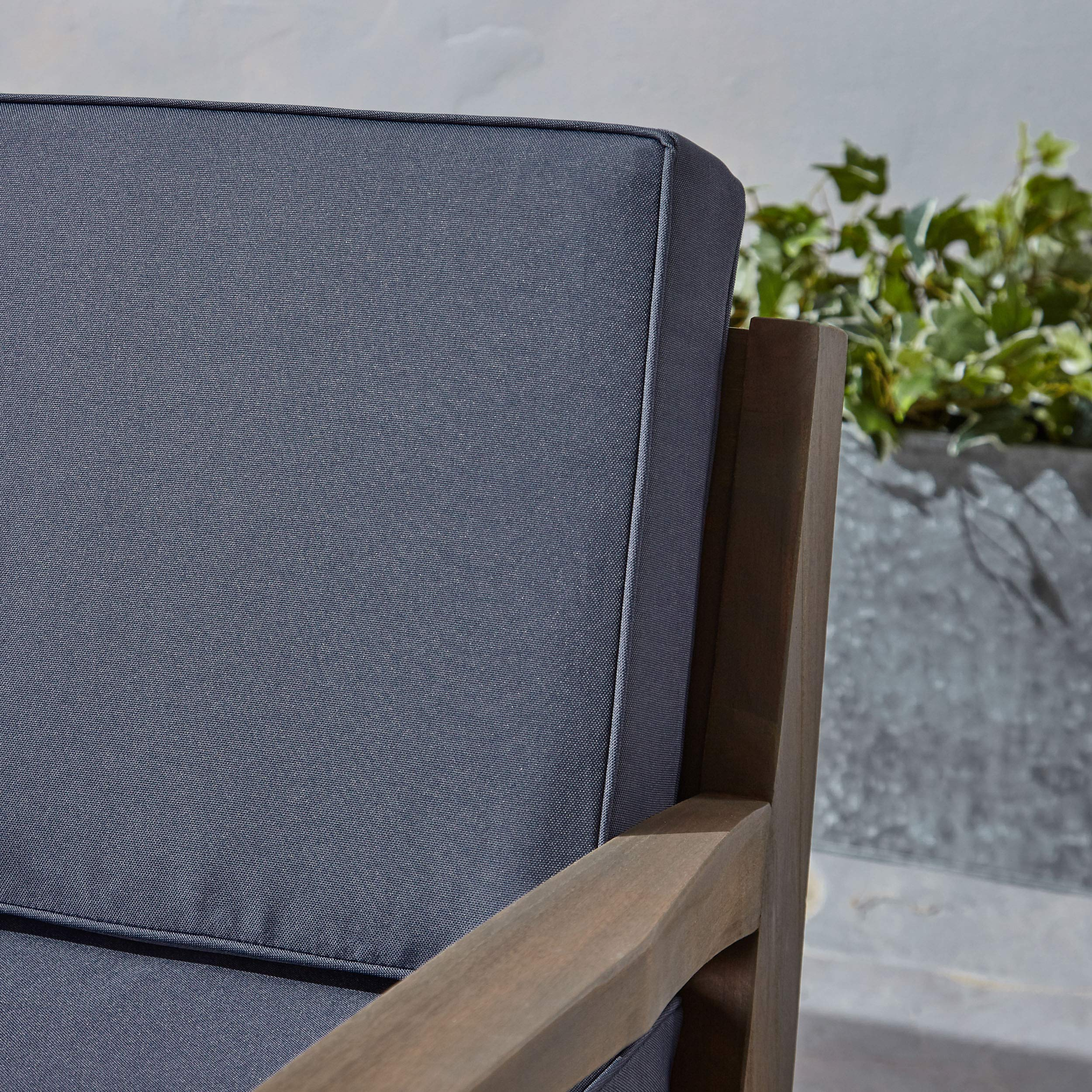 7-Seater Sectional Sofa Set for Patio with Loveseat