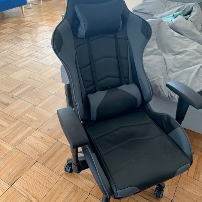 Big and Tall Ergonomic Gaming Chair 350lbs-Racing Style Desk