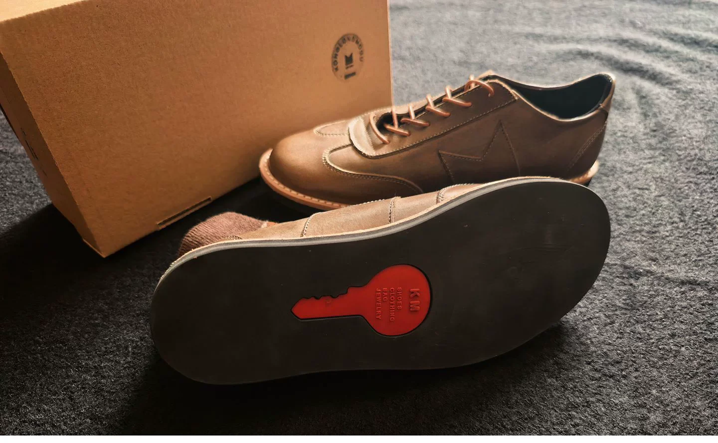 Women's shoes low-top tie backspring