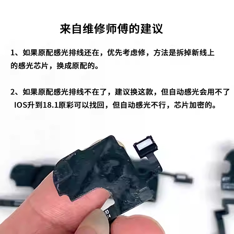 iPhone 15 Repair Component Original - back view
