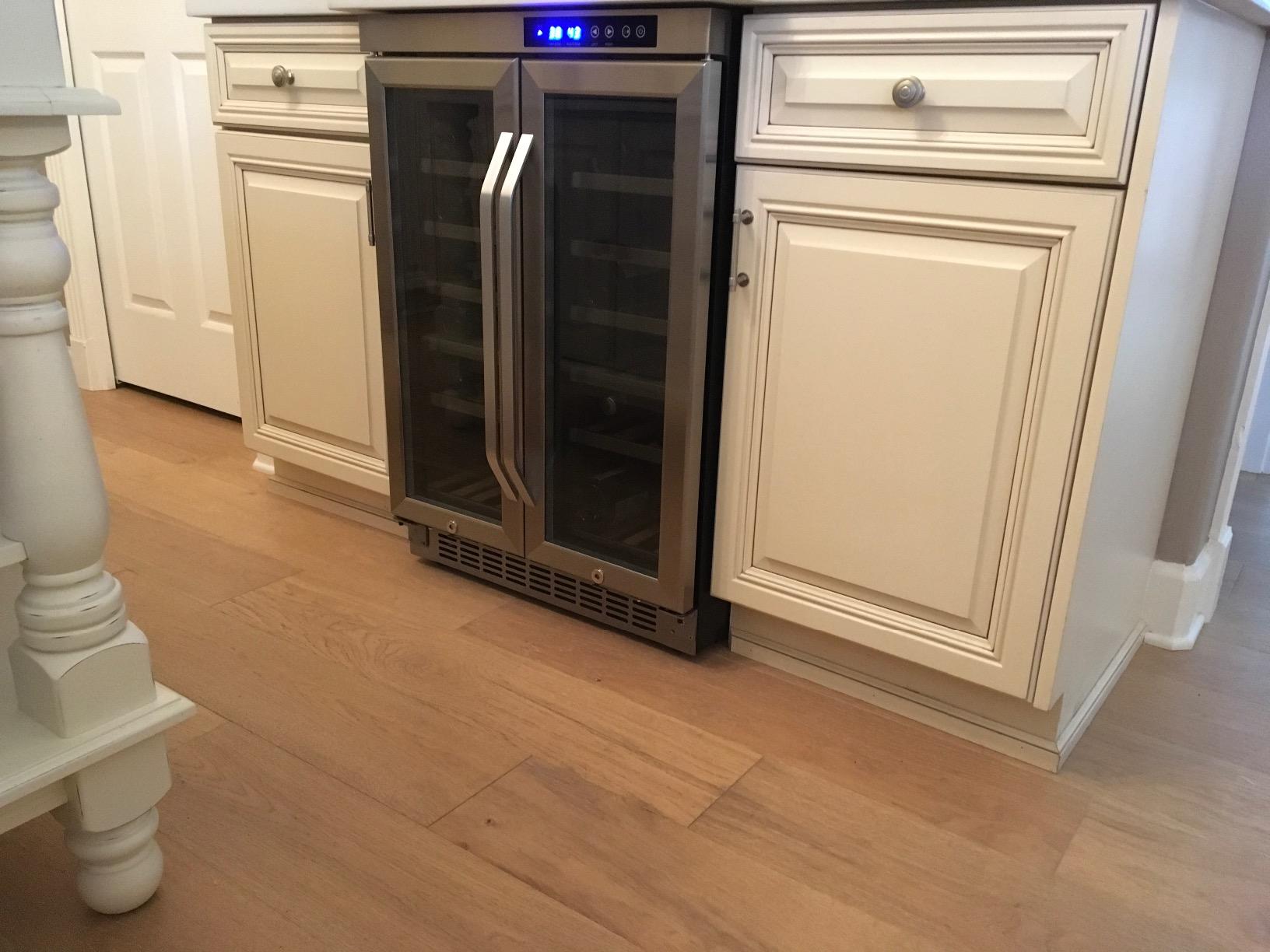 EdgeStar 36 Bottle Built-In Dual Zone French Door Wine Cooler