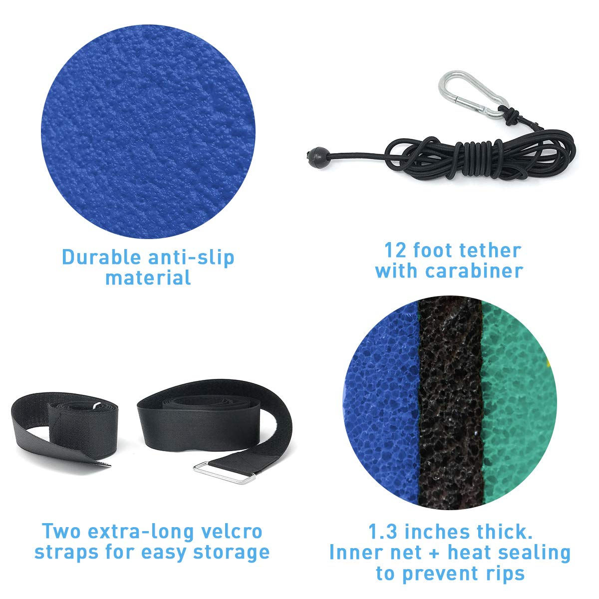 Premium Floating Mat for Lakes and Pools - Water Mat Floating