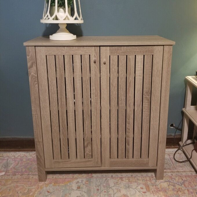 20 Pair Shoe Storage Cabinet