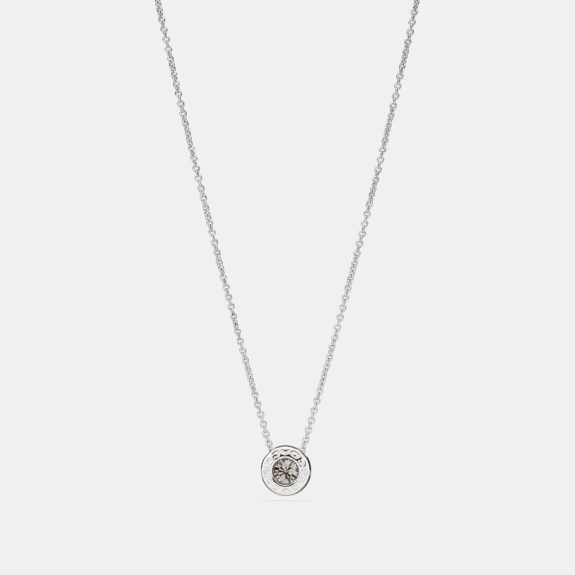 Outlet Open Circle Stone Strand Necklace