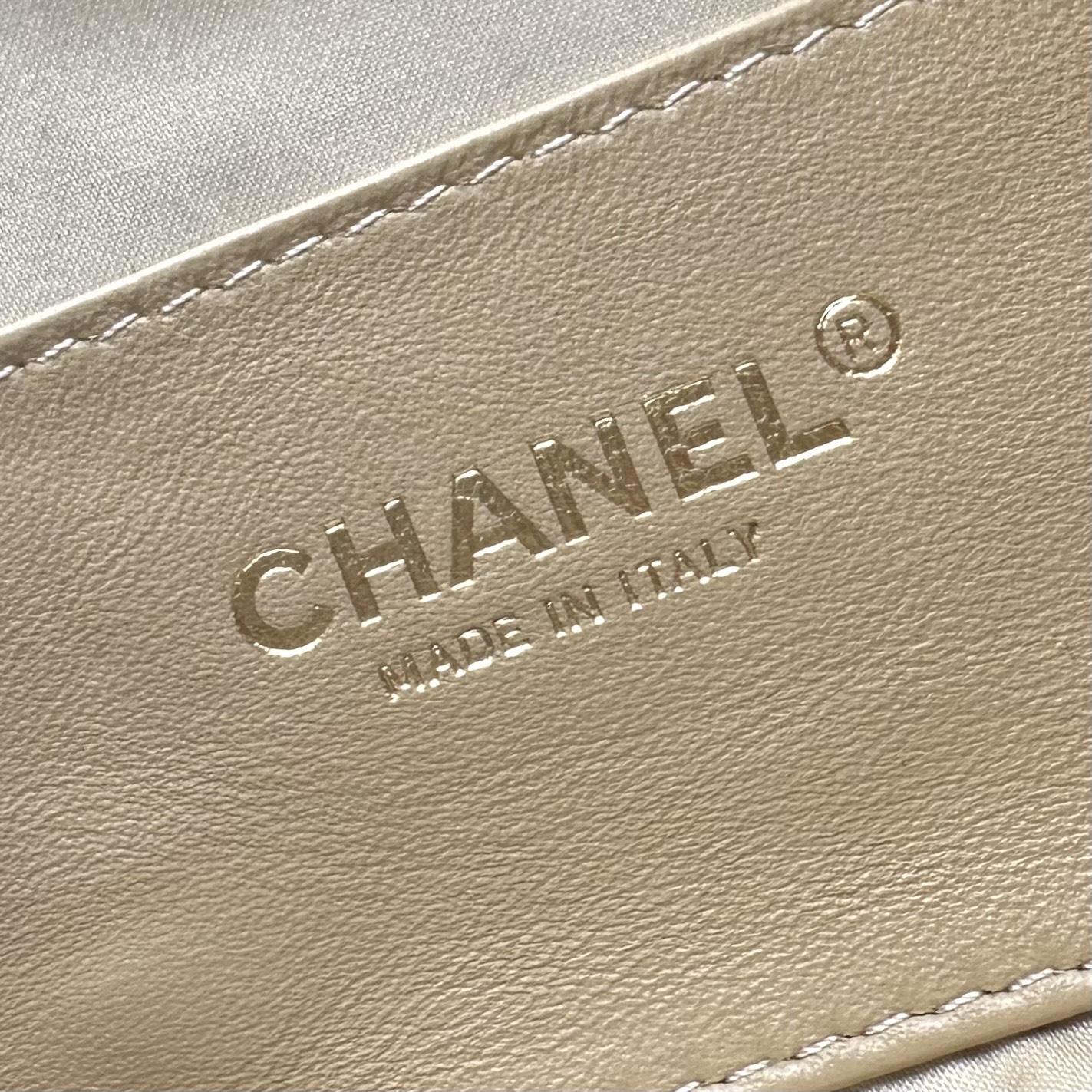 Chanel Mini 25 Spotted Shearling Fur Drawstring Bucket Bag Chain Shoulder Bag