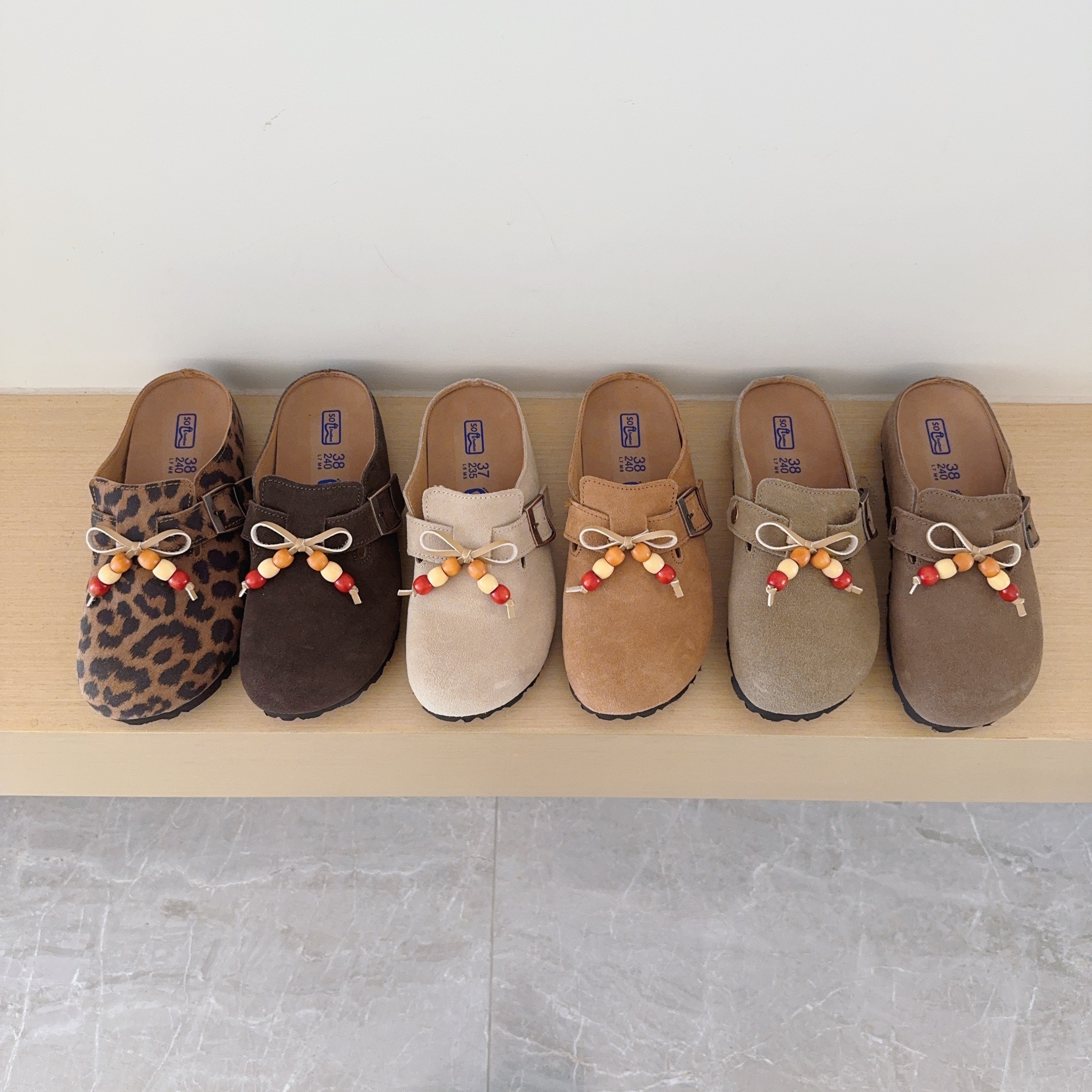 Beaded Birken-Style Clogs