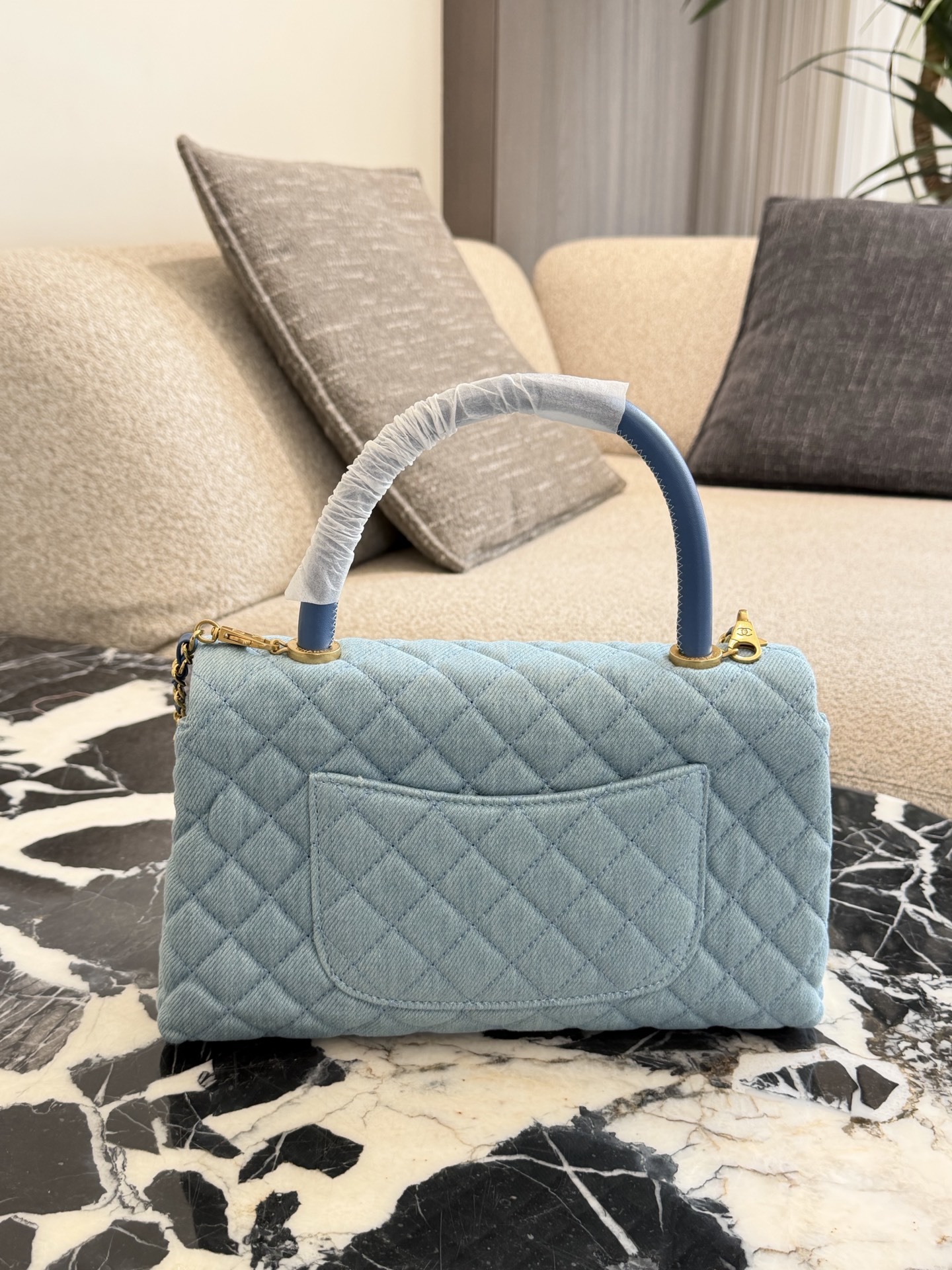 Chanel Coco Handle Denim