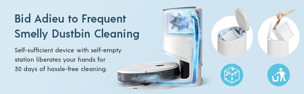 yeedi vac station automatic empty robot vacuum