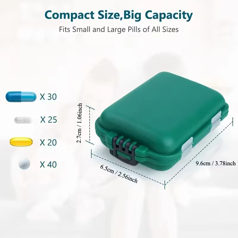 🔥Hot Sale ✨Travel Waterproof Moisture-Proof Pill Organizer