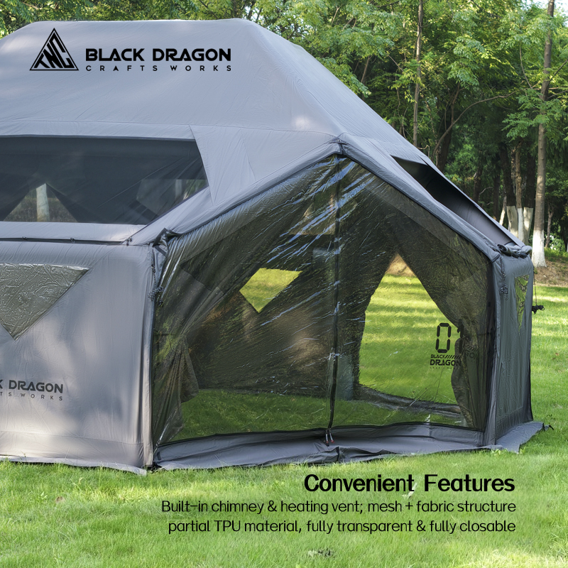 BLACK DRAGON 01 Tiangong Space Station Camping Inflatable Tent