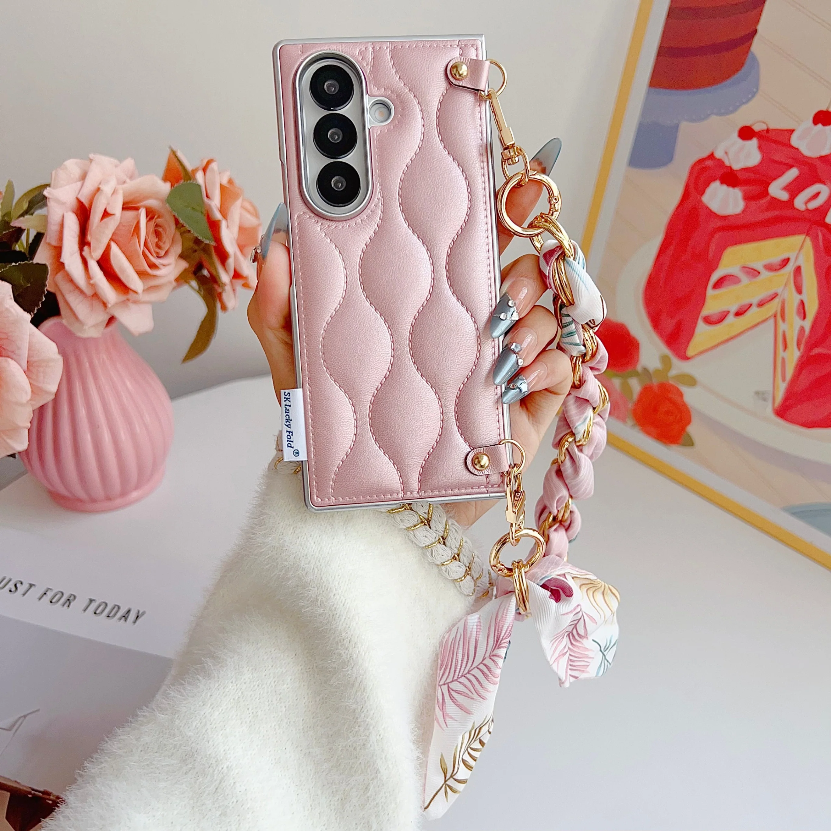 Galaxy Z Fold 7 Protective Case - back view