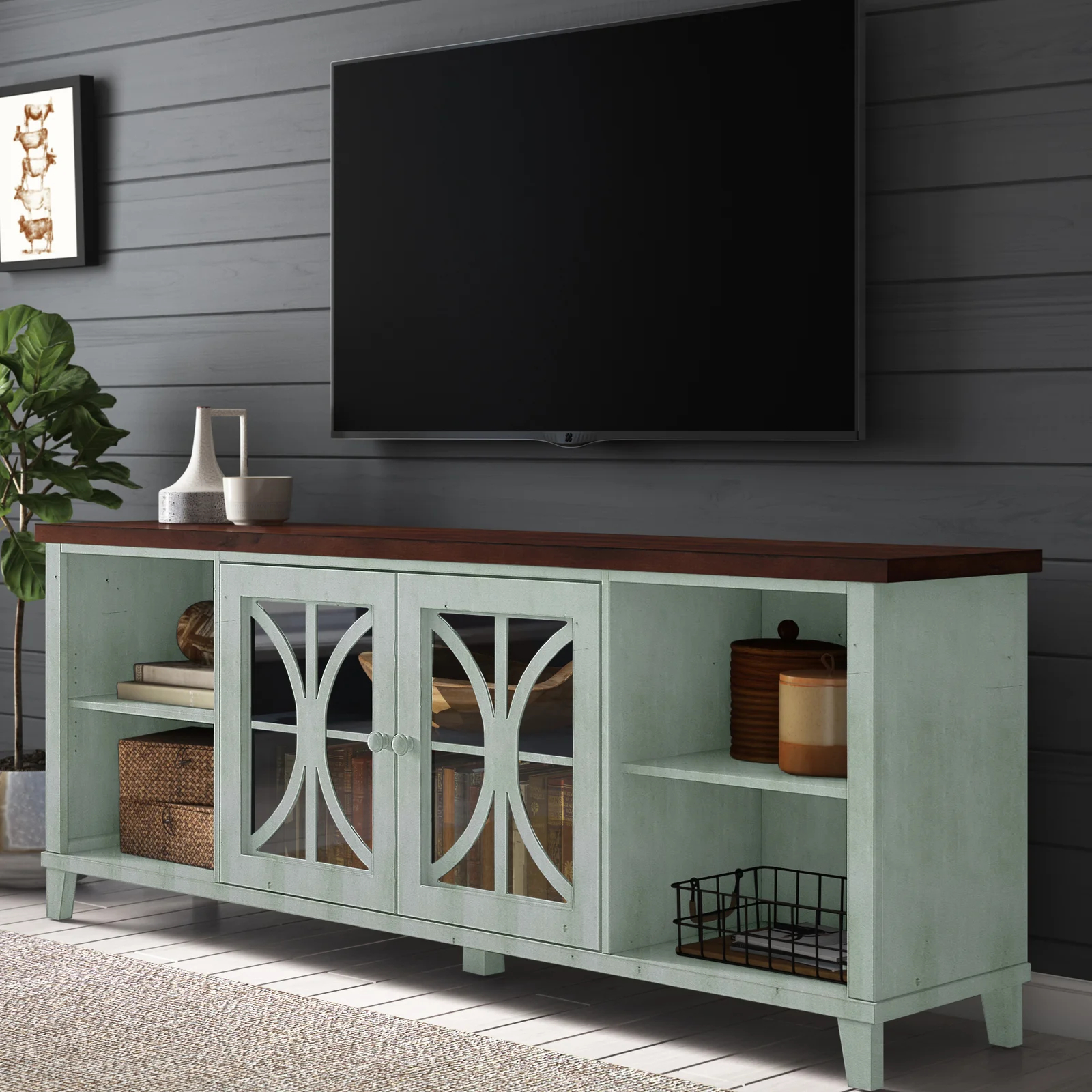 Rabinowitz TV Stand for TVs up to 88