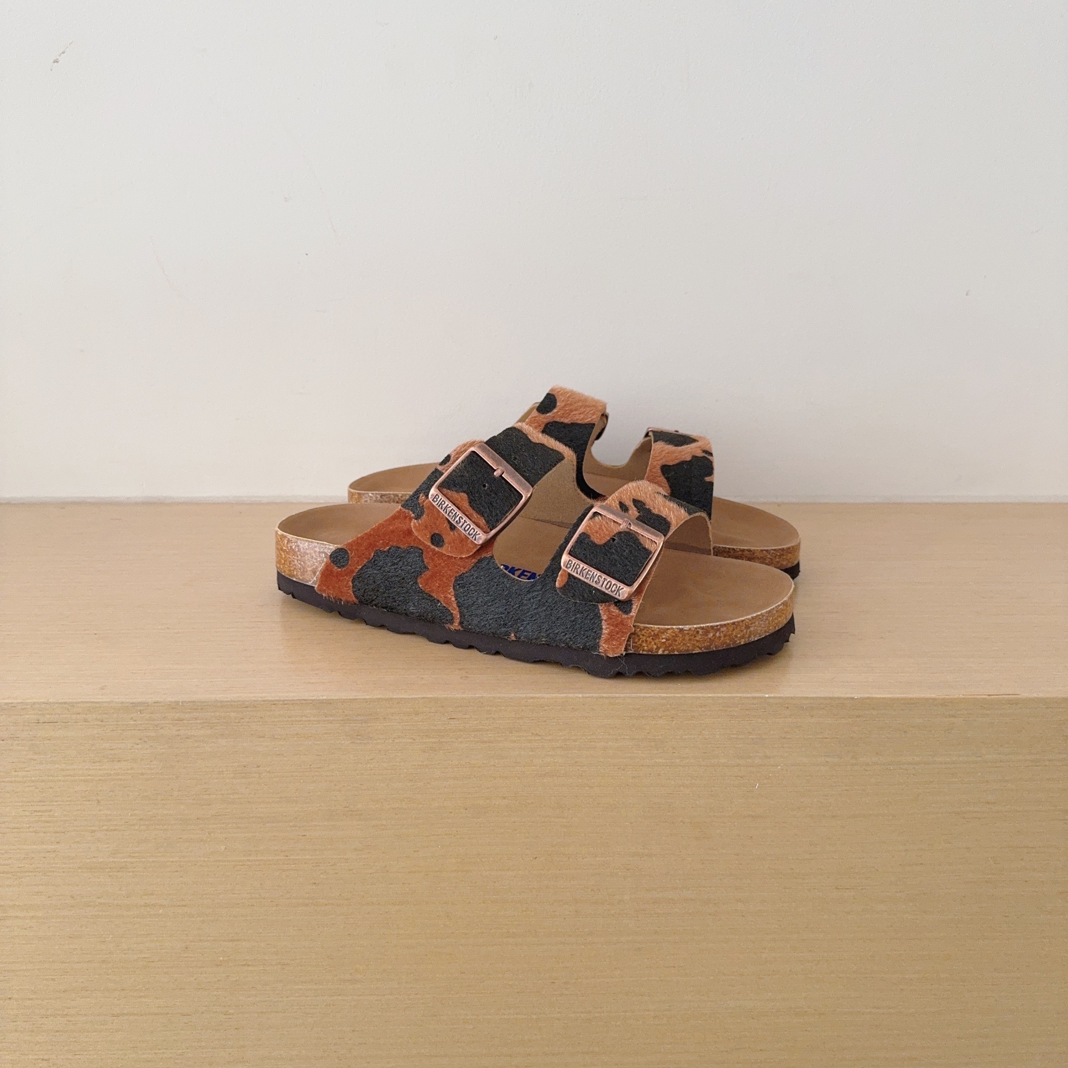 UGG Kids Pony Hair Series Birken-Style Two-Strap Sandals Adult And Kids