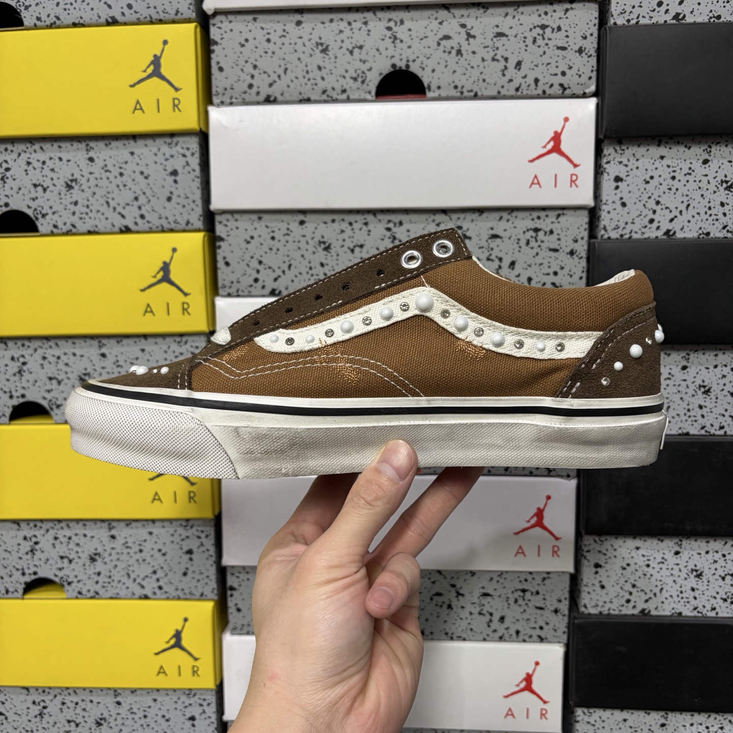 Vans Old Skool Brown Vintage Pearl