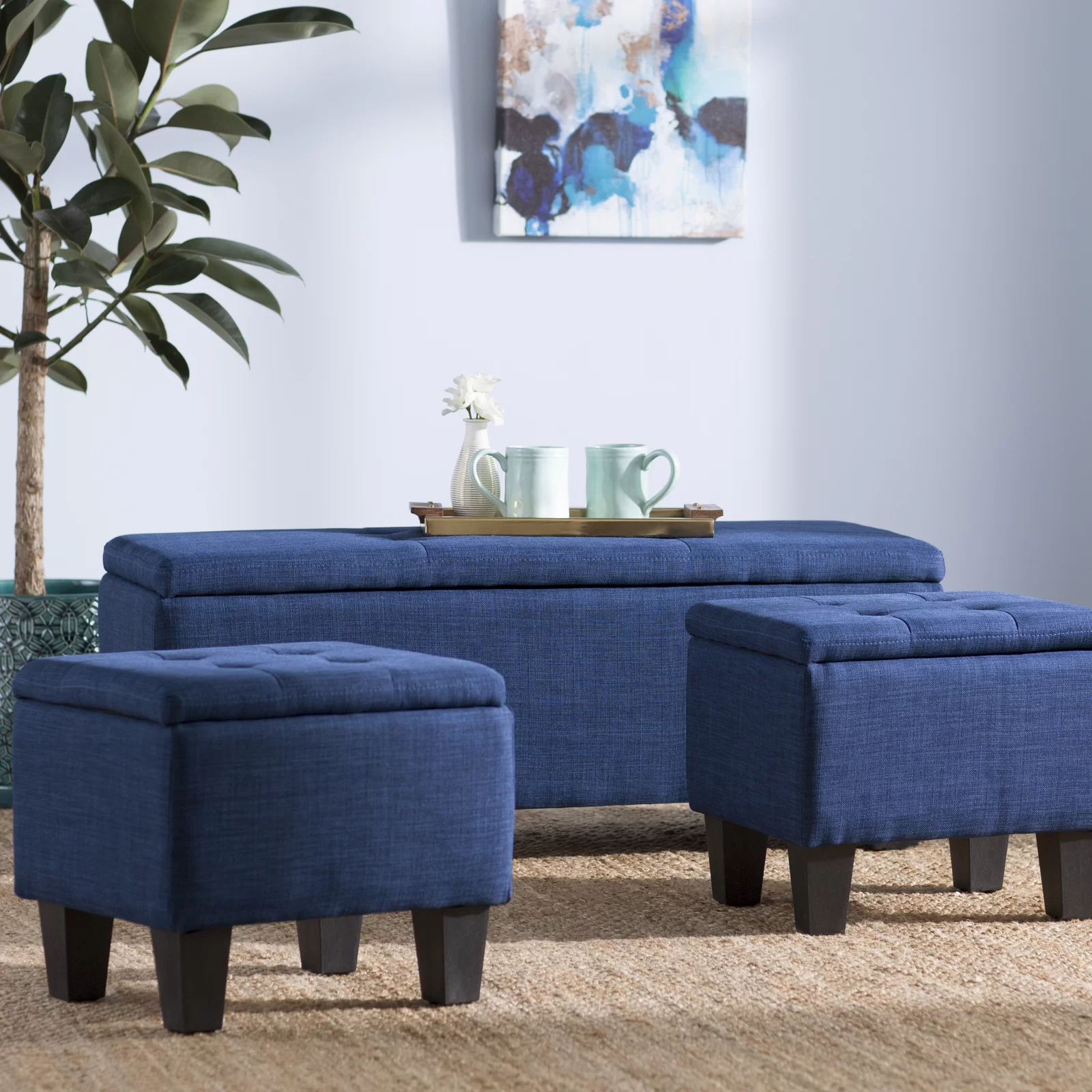 Edyth Upholstered Storage Ottoman