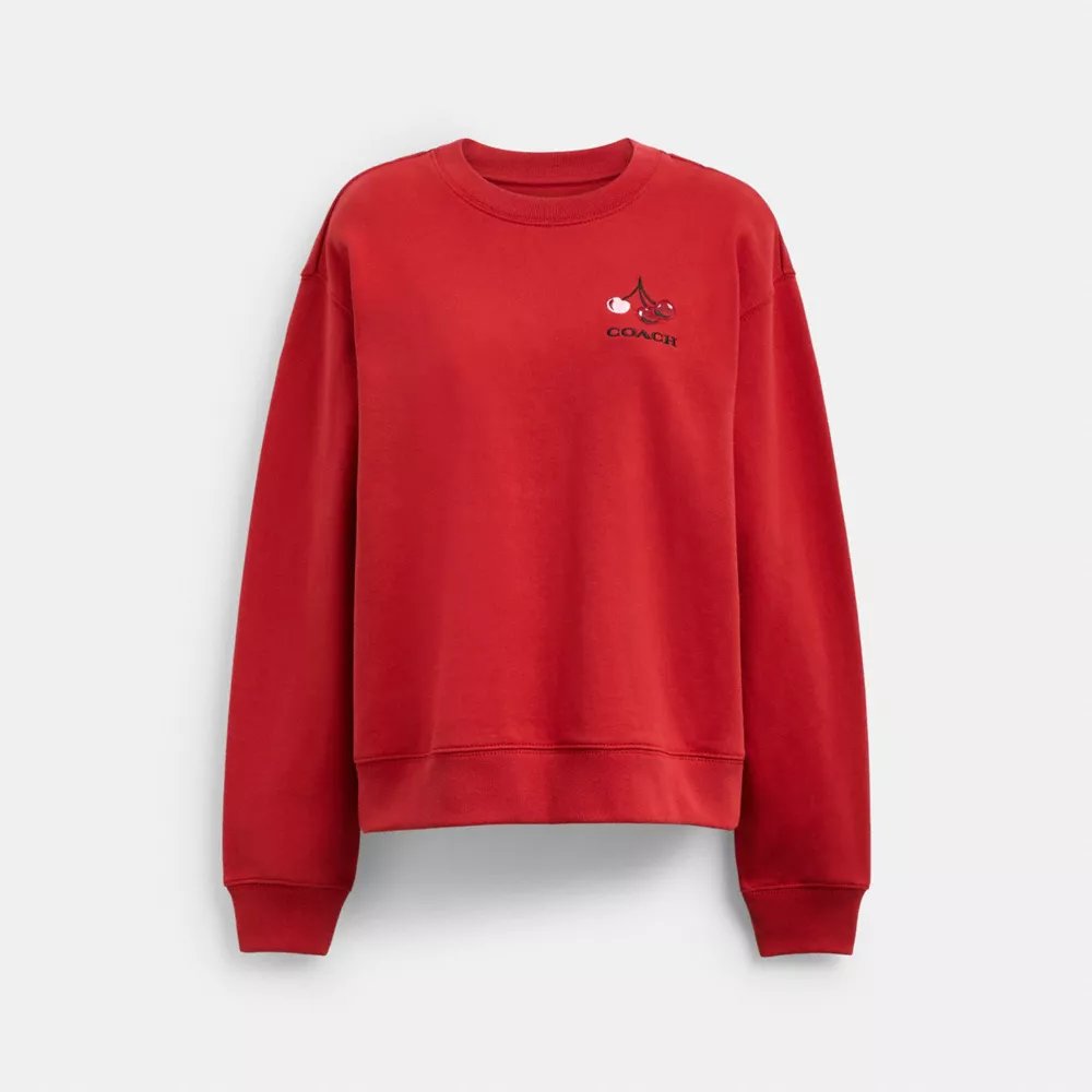 Cherry Crewneck Sweatshirt