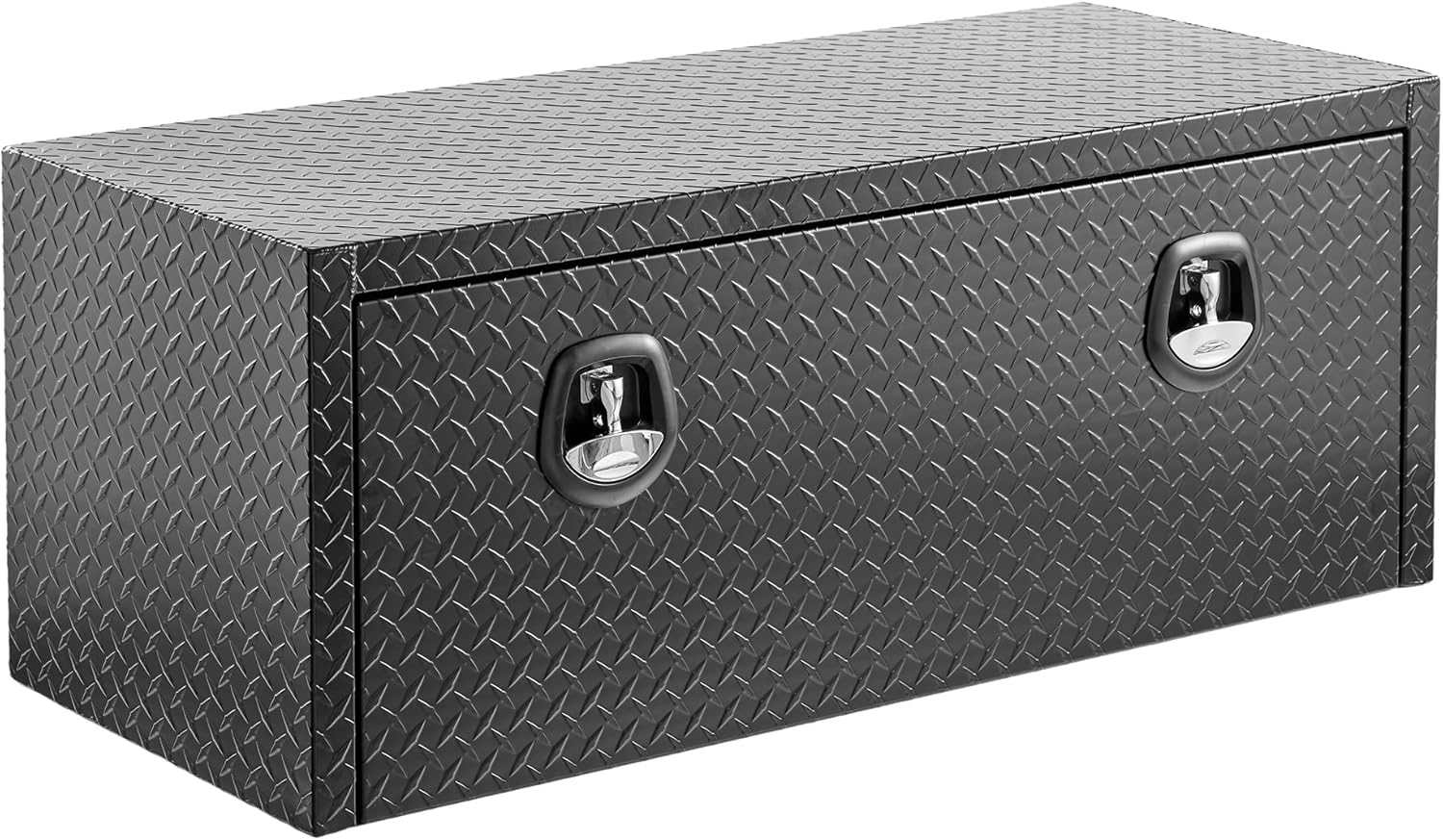 36 inch Aluminum Underbody Truck Tool Box,Heavy Duty Underbed Toolbox,Tool Storage Organizer for Pickup Truck ATV RV Trailer