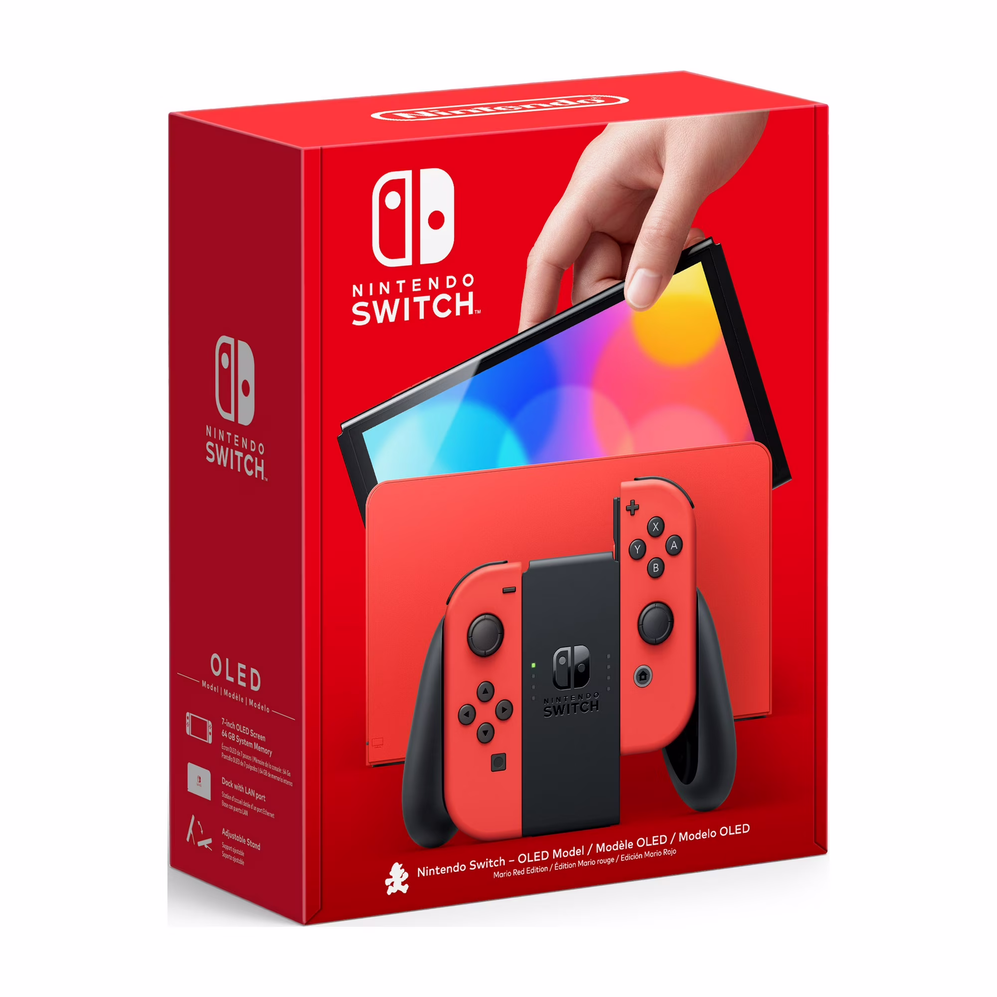 Nintendo Switch OLED 64 GB Console with Joy-Con, White
