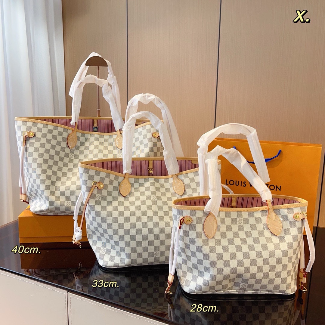 LV neverfull onthego bag