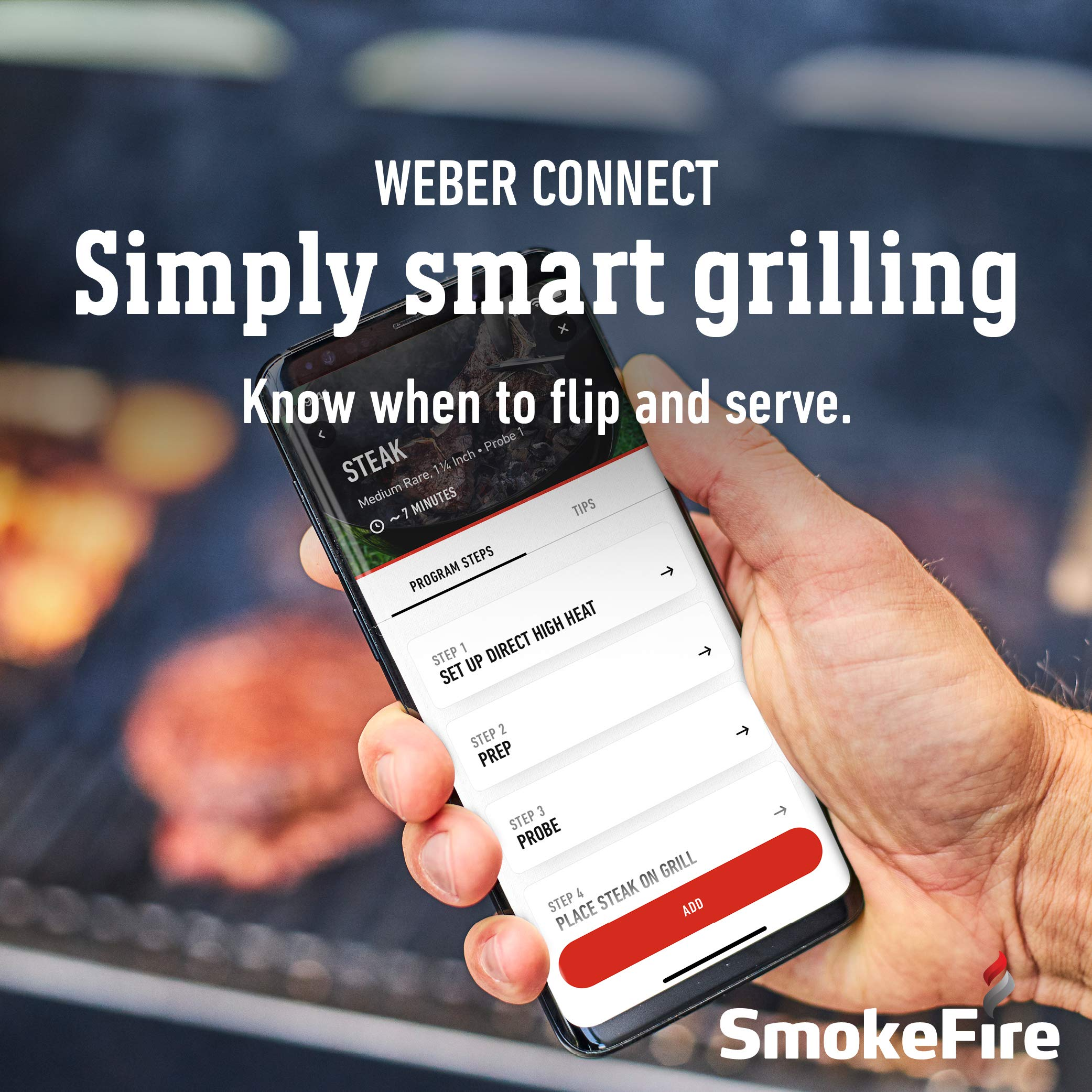 Weber SmokeFire EX6 (2nd Generator) Wood Fired Pellet Grill