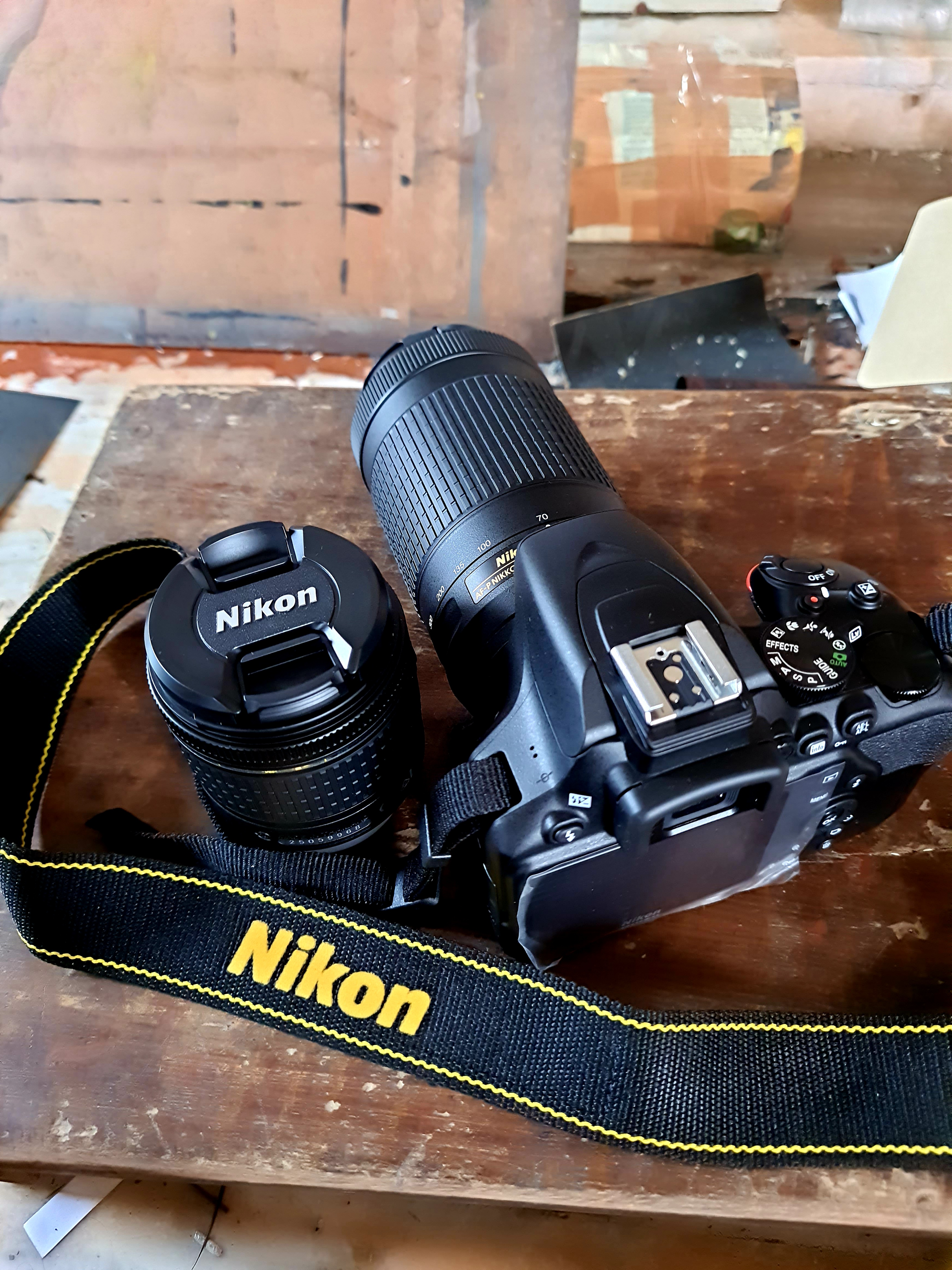 Nikon D3500 W/ AF-P DX NIKKOR 18-55mm f/3.5-5.6G VR Black