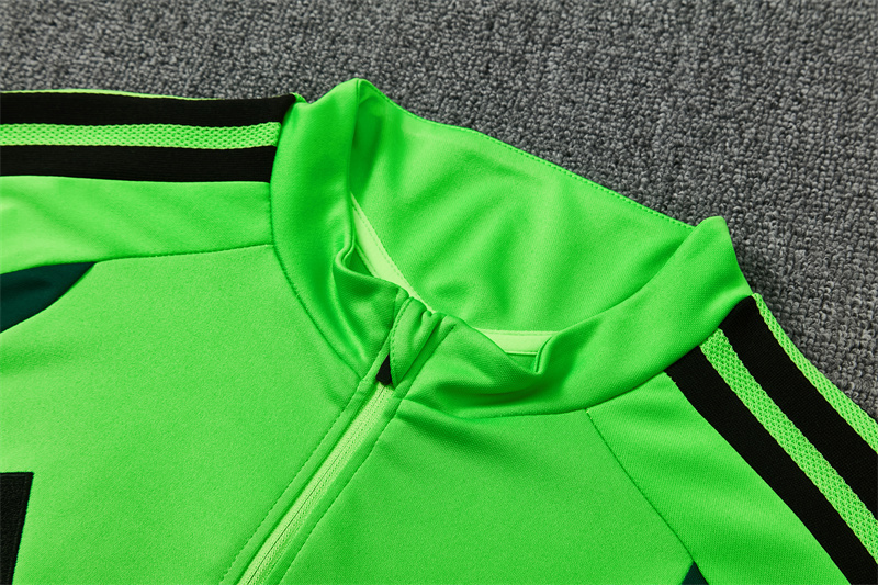 Mexico 2026 Training Suit Half Zipper Green