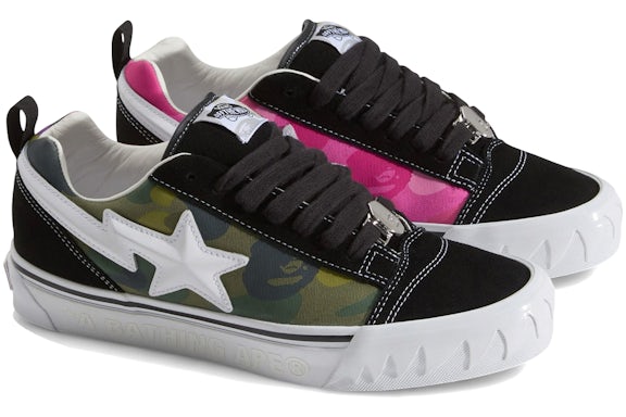 Vans Knu Skool × Bape Camo Green - ogsneaker