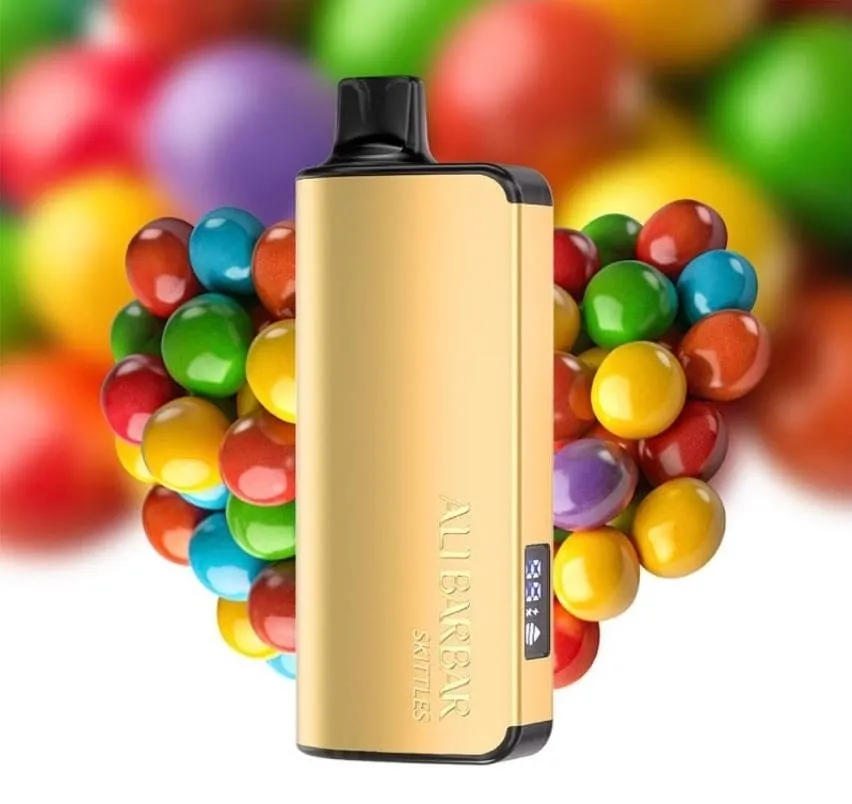 ALIBARBAR NIGOT 9000 Puffs - Skittles【3-7 days】