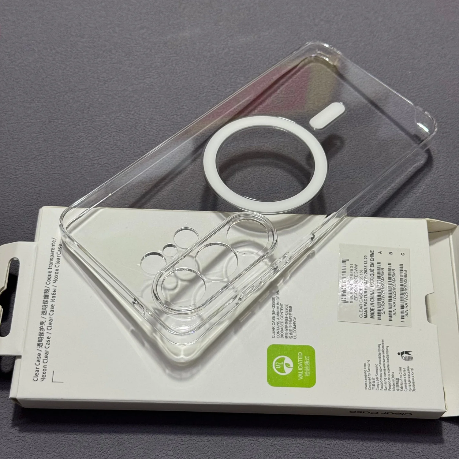 Phone Case Protective Case Magnetic - back view
