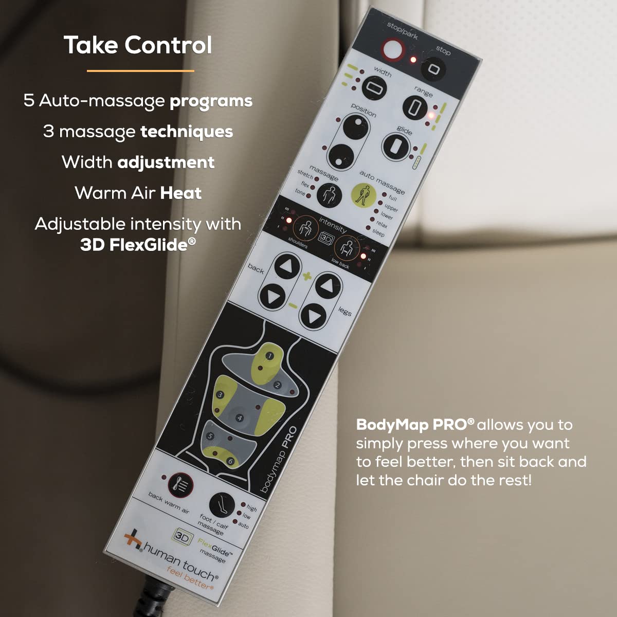Human Touch WholeBody 7.1 Living Room Recliner Massage Chair