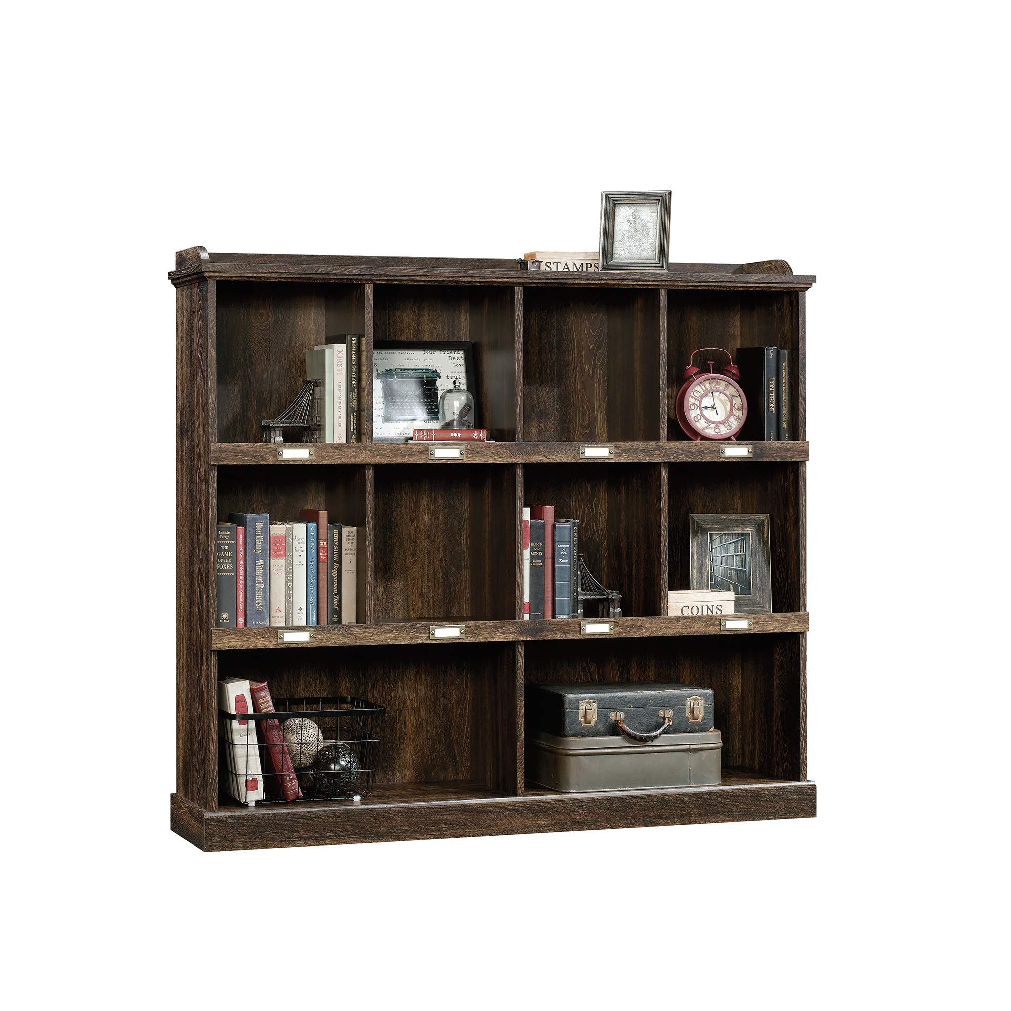Rustic Super Wide 86 Inch 5 Tier Bookcase with 23 Shelves