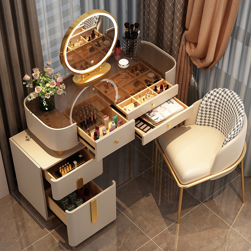 Nordic Dressing Table with Mirror
