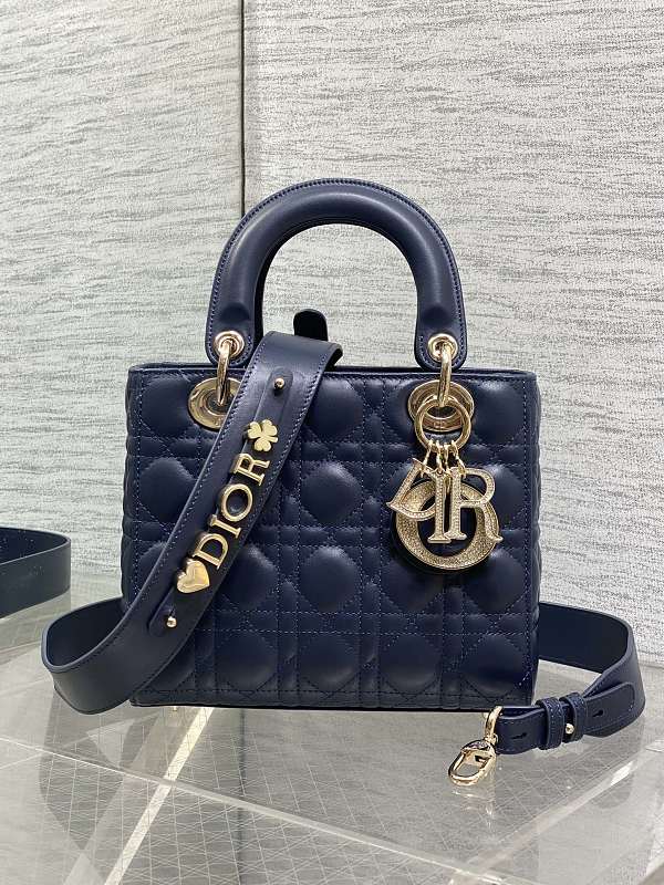 Lady Dior Small Bag Navy