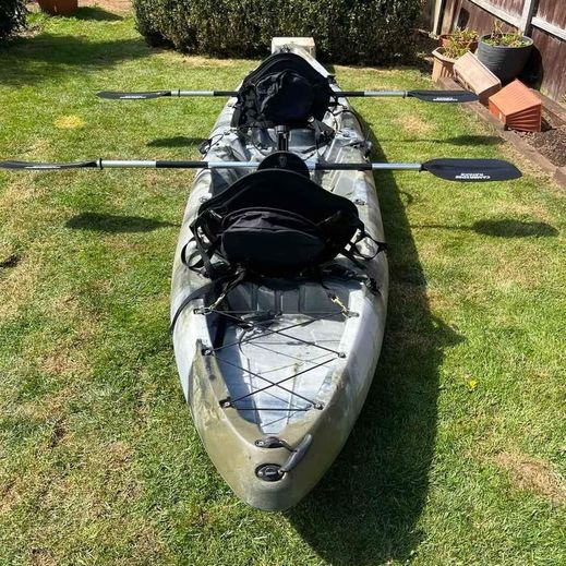 SIT ON TOP FISHING KAYAK CANOE GALAXY CRUZ LATEST MODEL LEISURE