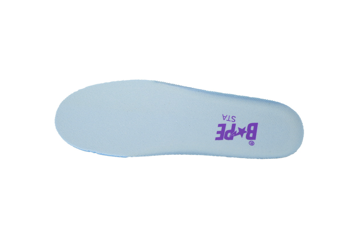 A BATHING APE BAPE Purple Yellow OZXSHM304911P