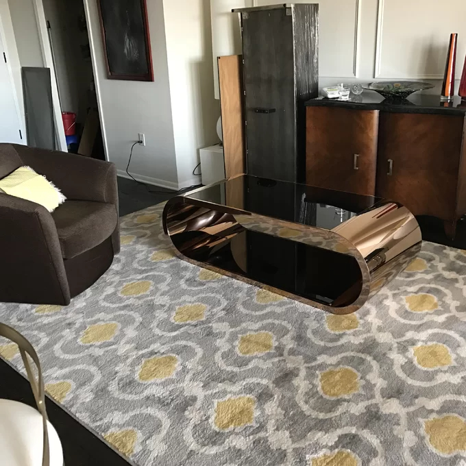 Jasonville Floor Shelf Coffee Table with Storage